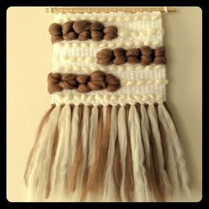 Cozy Handmade Woven Tapestry Wall Hanging